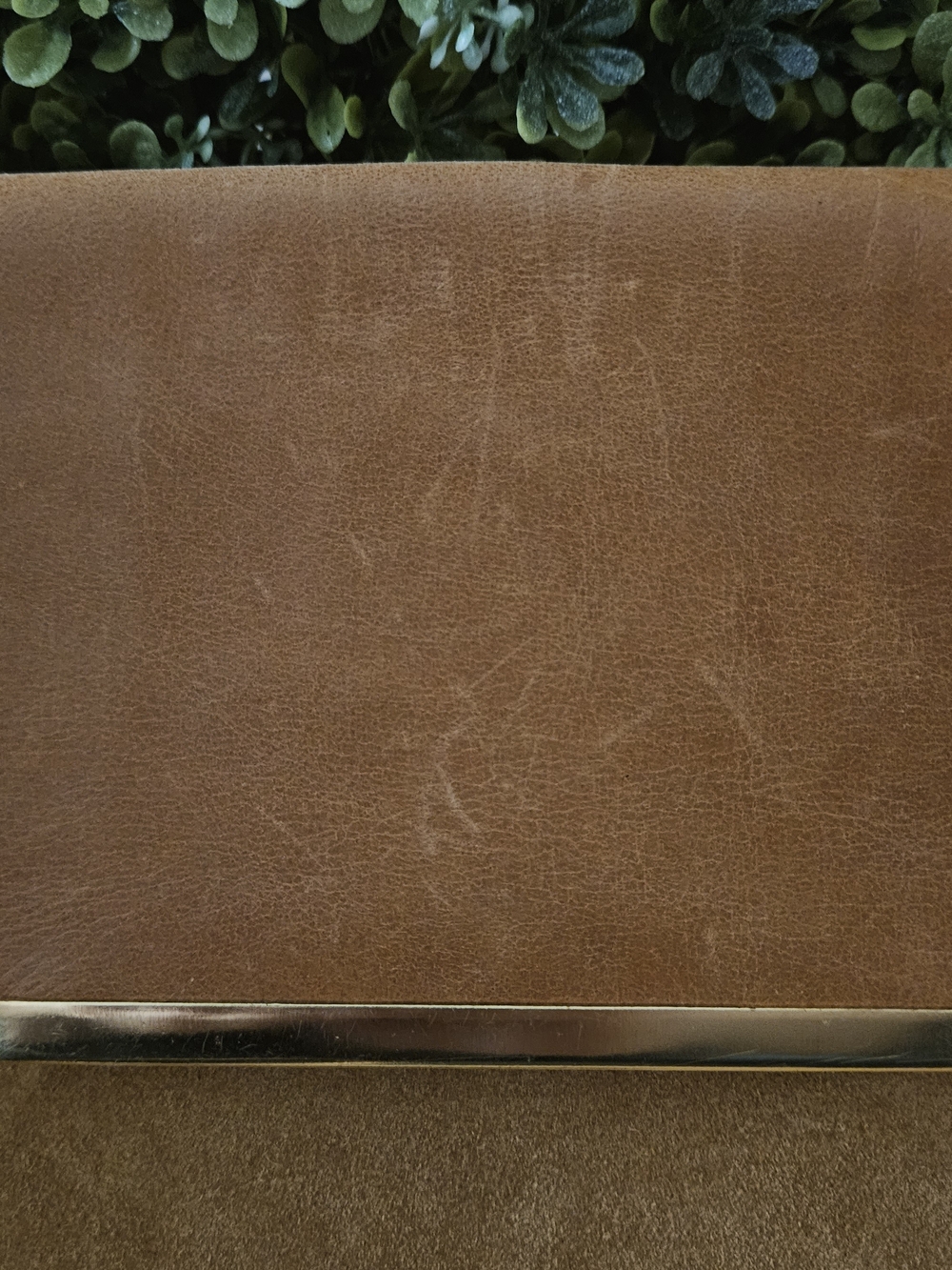 Vintage Asos Suede and Leather Crossbody Purse in Tan - Picture 3 of 6